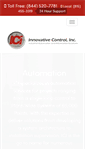 Mobile Screenshot of innovativecontrolinc.com